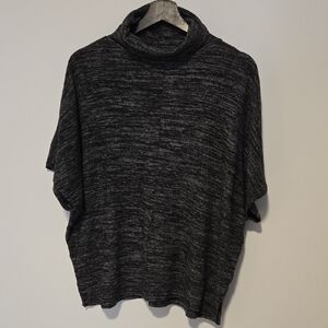 Banana Republic Charcoal Cowl Neck Sweater